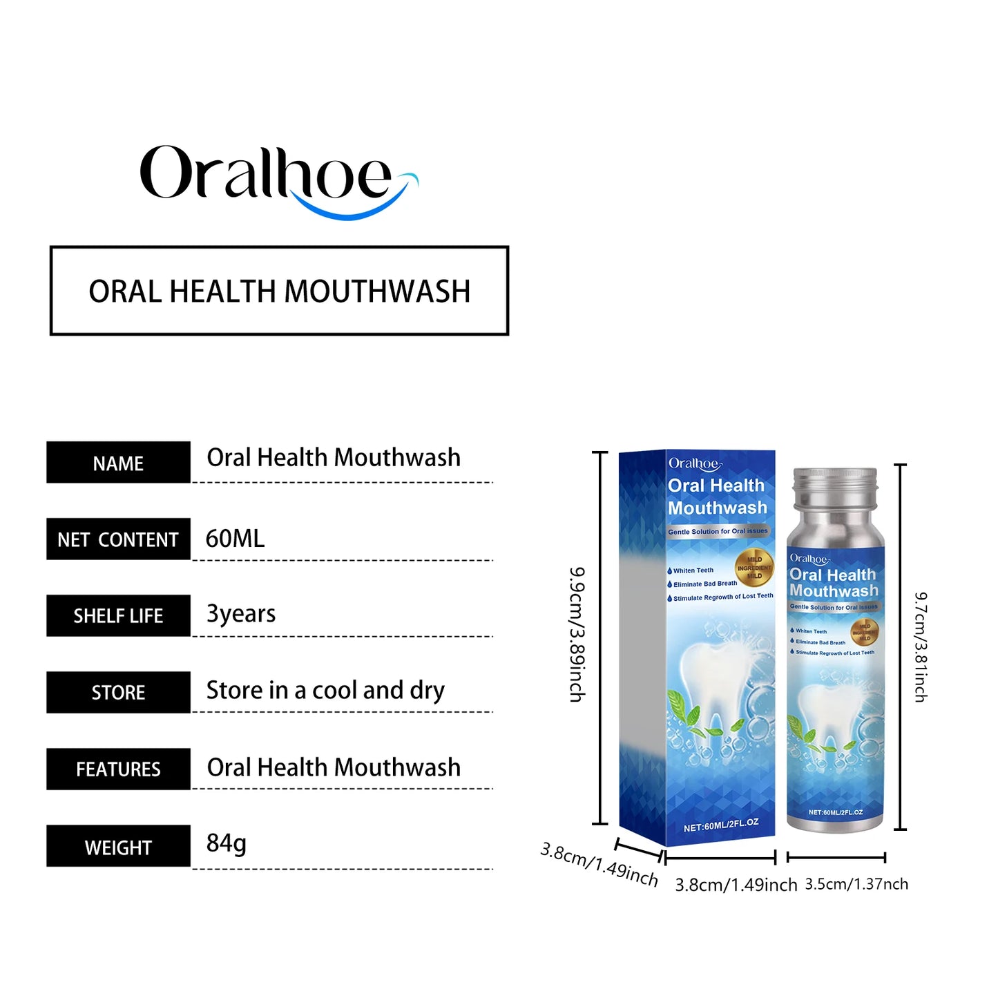 Gum Repair Drops Relieve Receding Gingival Swelling Gum Cleaning Care Oral Periodontal Hygiene Remove Yellow Remove Stain