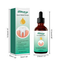 Gum Repair Drops Relieve Receding Gingival Swelling Gum Cleaning Care Oral Periodontal Hygiene Remove Yellow Remove Stain